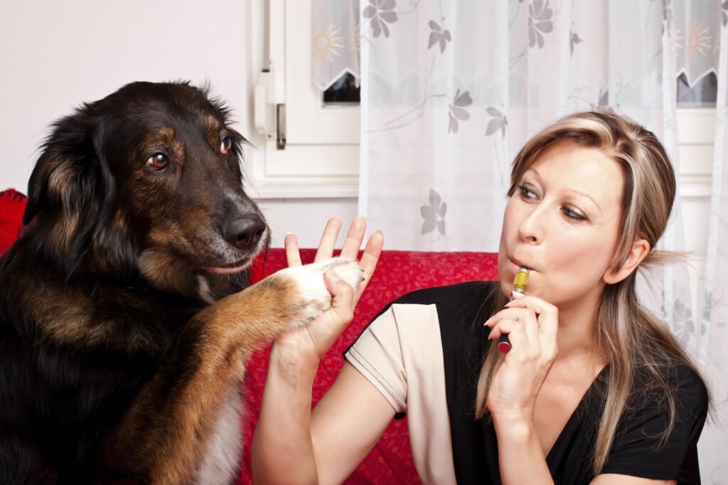 La cigarette électronique est-elle dangereuse pour nos animaux ?