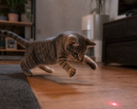 Les jouets laser sont-ils mauvais pour les chats ?